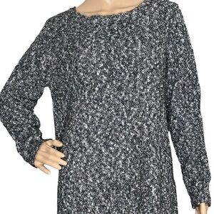 Buffalo David Bitton black and white knit sweater NWT Medium